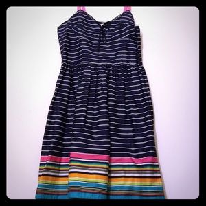 XXL striped colorful summer dress!